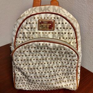 Michael Kors Jet Set Small Studded Backpack - Used